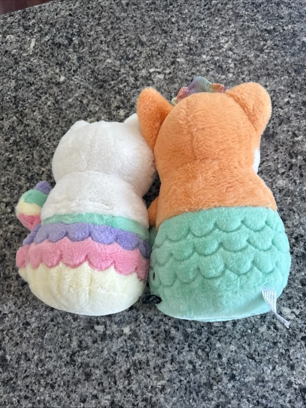 FAO Schwarz Light Up Plush Stuffy Cat Mermaid Rainbow & Glow Brights Corgi Plush